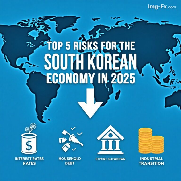 2025년 한국 경제 5대 리스크 요인 정리